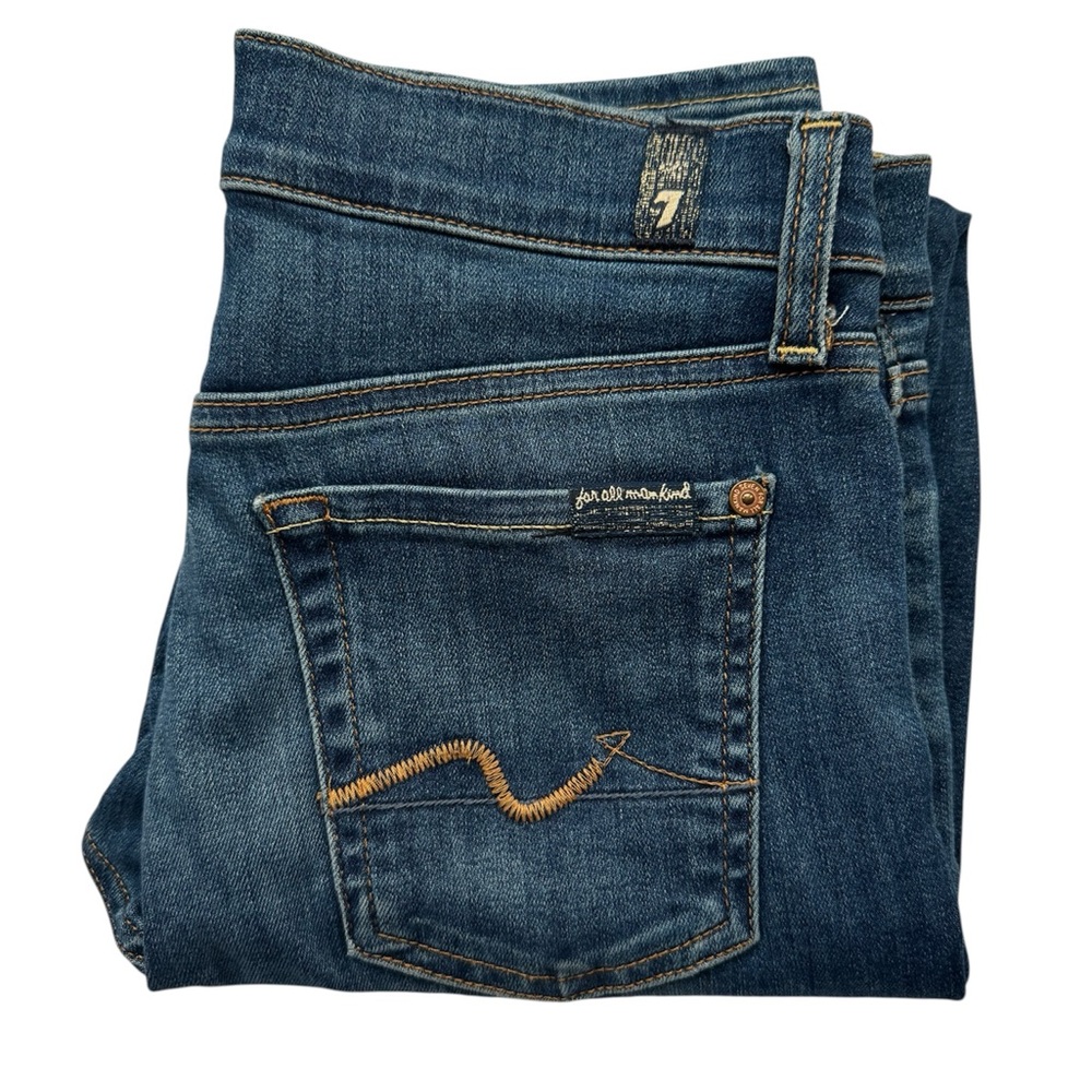 7 For All Mankind / Dark Blue Denim Jeans